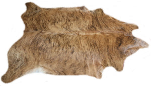 Brindle cowhide rug