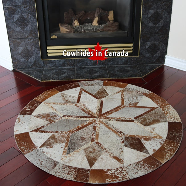 A 95352 Cowhide rug Collection Cowhides in Canada MANDALA