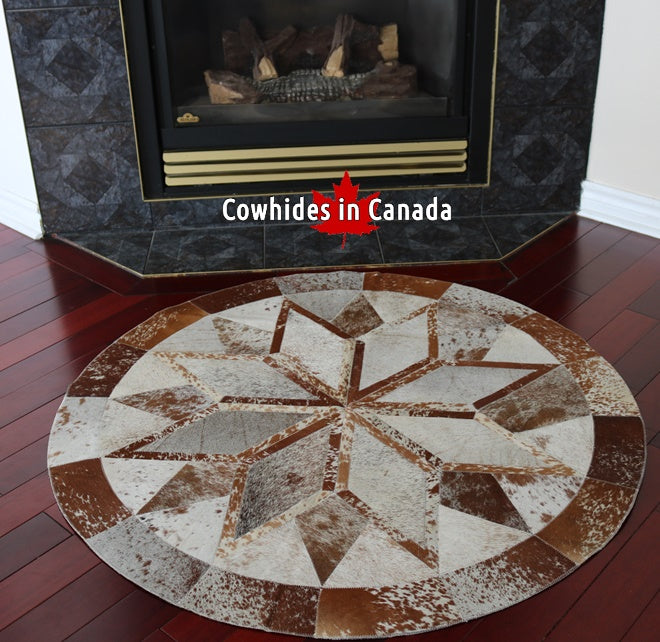 A 95352 Cowhide rug Collection Cowhides in Canada MANDALA