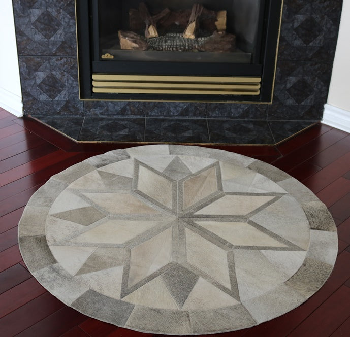 A 95401 Cowhide rug Collection Cowhides in Canada MANDALA