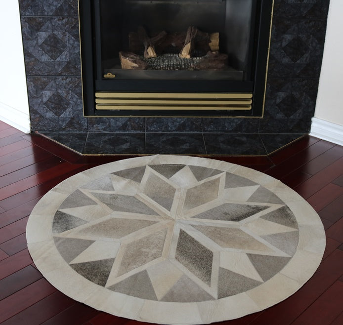 A 95407 Cowhide rug Collection Cowhides in Canada MANDALA