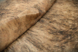 Brindle Brown cowhide rug. Code 96147.