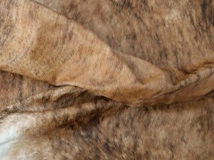 Brindle Brown cowhide rug. Code 96147.