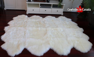 MO 98112 Tapis GRAND peau de Mouton Sheepskin SUPER BIG SIZE X 8