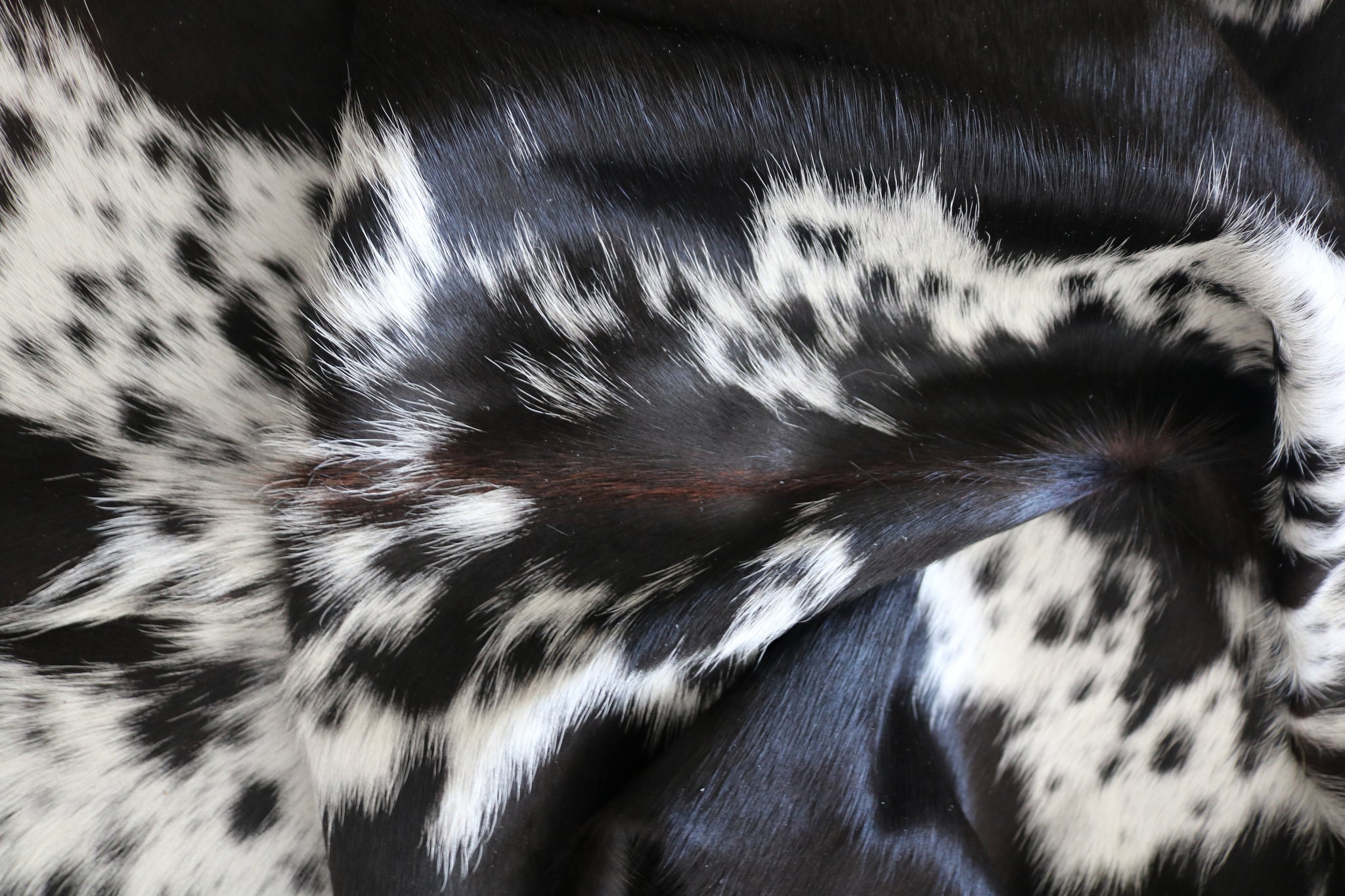 99286- Cowhide Rug TRICOLOR  - Premium Collection