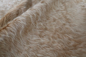 Long hair light Brown Cowhide rug.Code 9700.