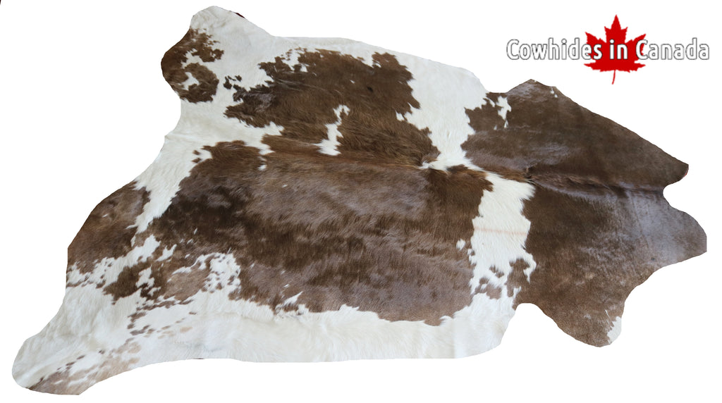 99294- Cowhide Rug BROWN & WHITE - Premium Collection