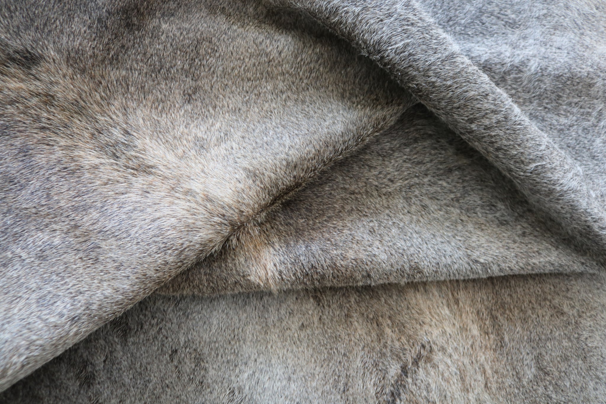 99313- Cowhide Rug GREY & CHAROLAIS  - Premium Collection