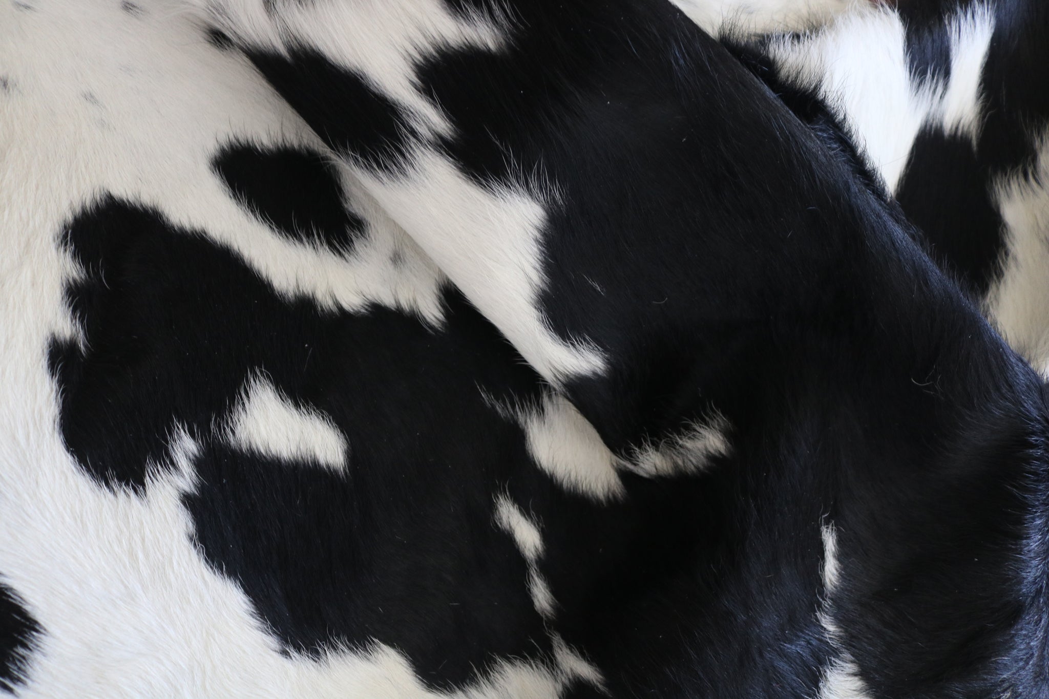 200536- Cowhide Rug BLACK & WHITE - Premium Collection