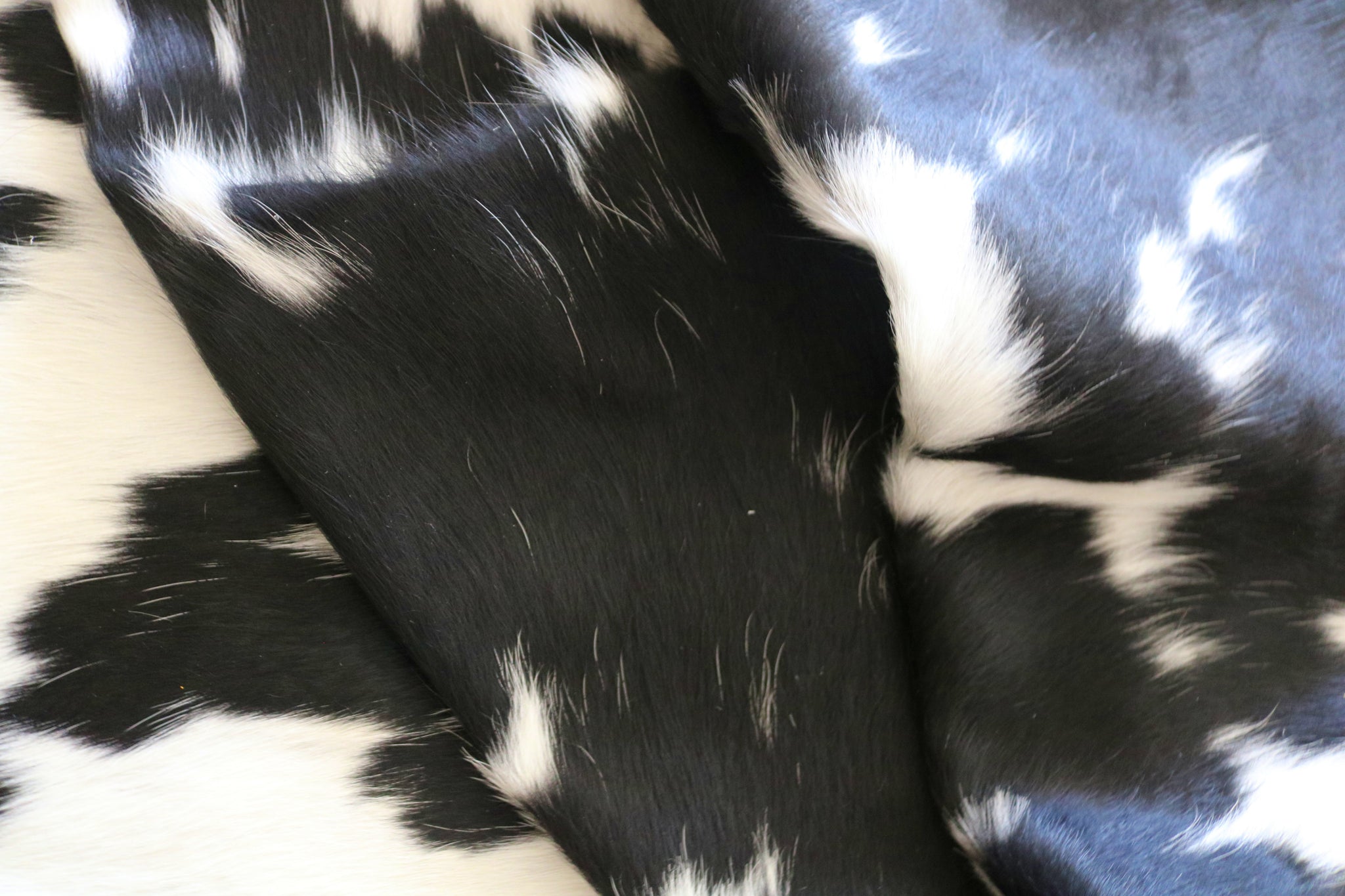 200537- Cowhide Rug BLACK & WHITE - Premium Collection