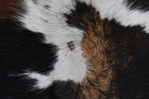 Cowhide rug Tricolor XXXL Premium Collection. Code 97000