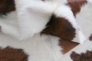 Cowhide Rug Tricolor XL  Premium Collection. Code 97031