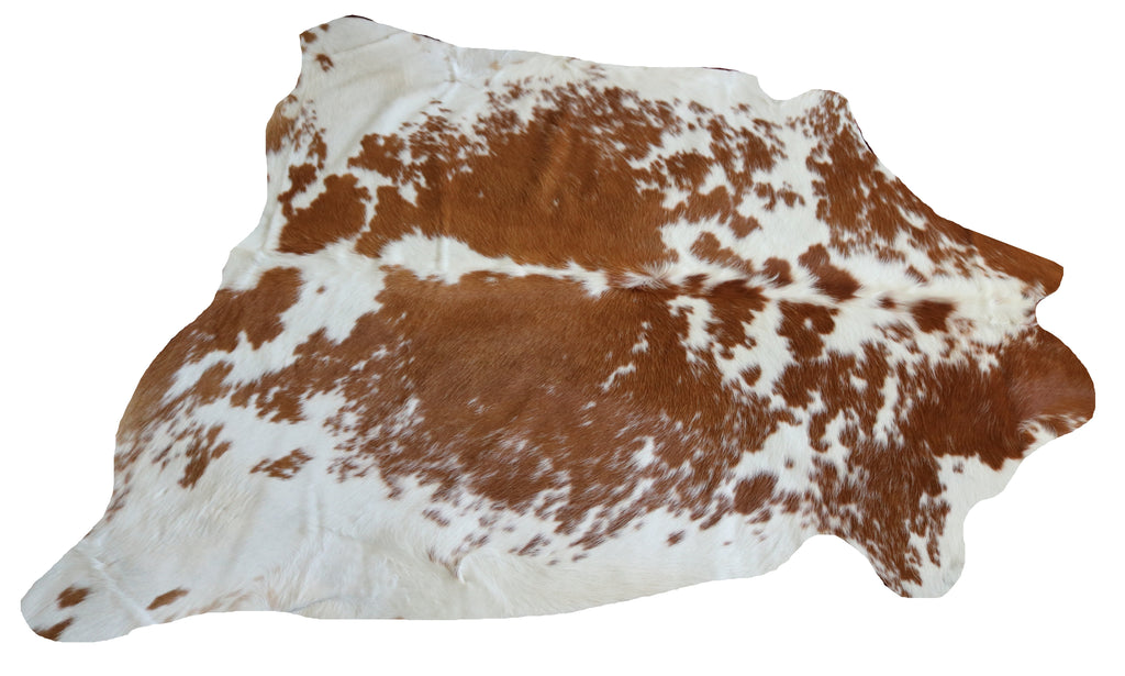 99359- Cowhide Rug BROWN & WHITE - Premium Collection