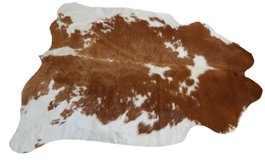 99360- Cowhide Rug BROWN & WHITE - Premium Collection