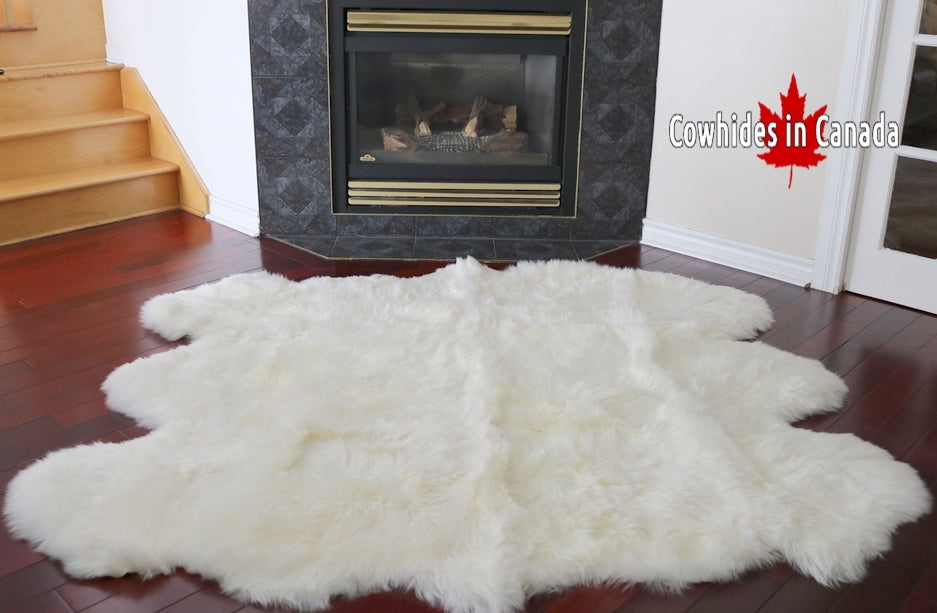 MO 95304 Tapis GRAND peau de Mouton Sheepskin BIG SIZE X 6