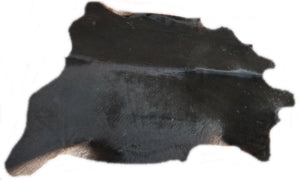 Real Cowhide Rug BLACK. Premium Collection. Code 98038