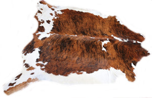 Real Cowhide Rug Tricolor. Premium Collection. Code 98041