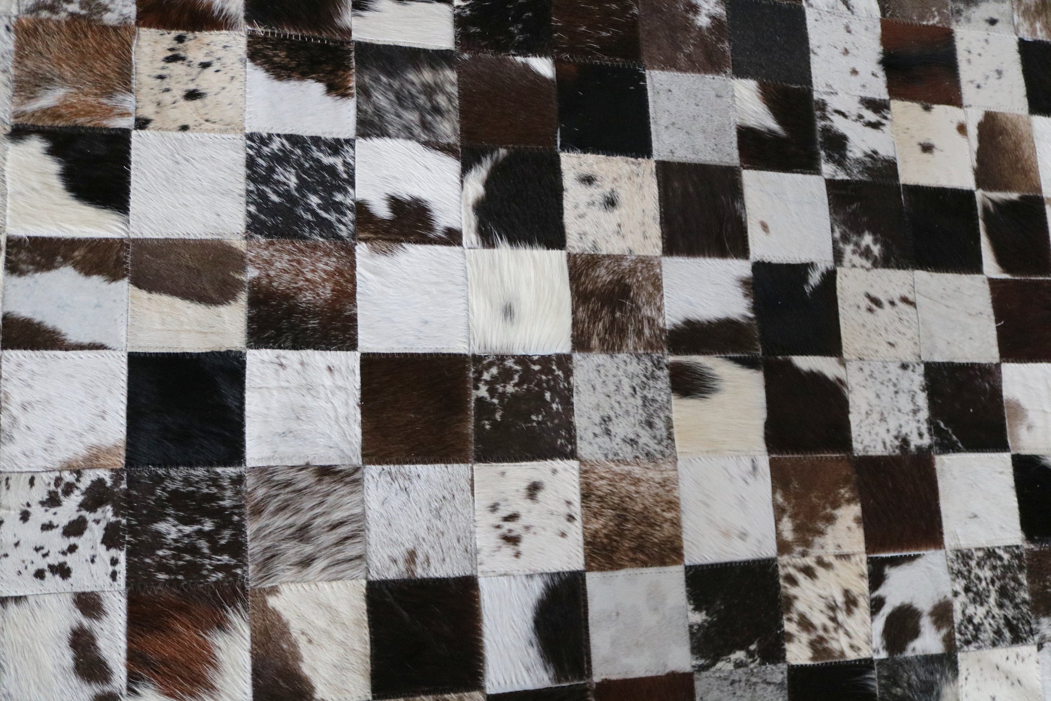 99515 Cowhide Patchwork rug - Premium  Collection