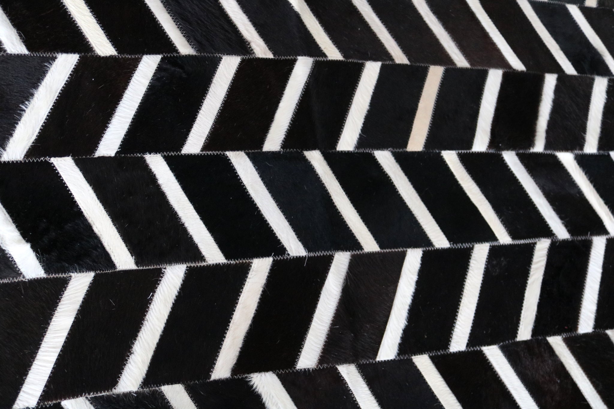 99518 Cowhide Patchwork rug - Premium  Collection