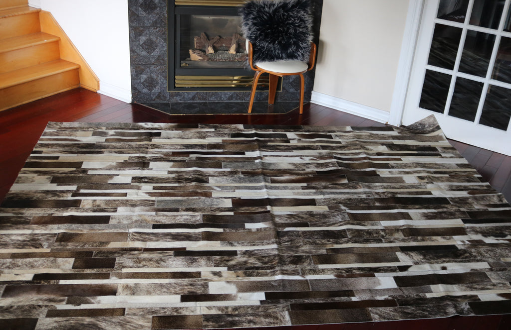 99519 Cowhide Patchwork rug - Premium  Collection SUPER BIG SIZE XXXL
