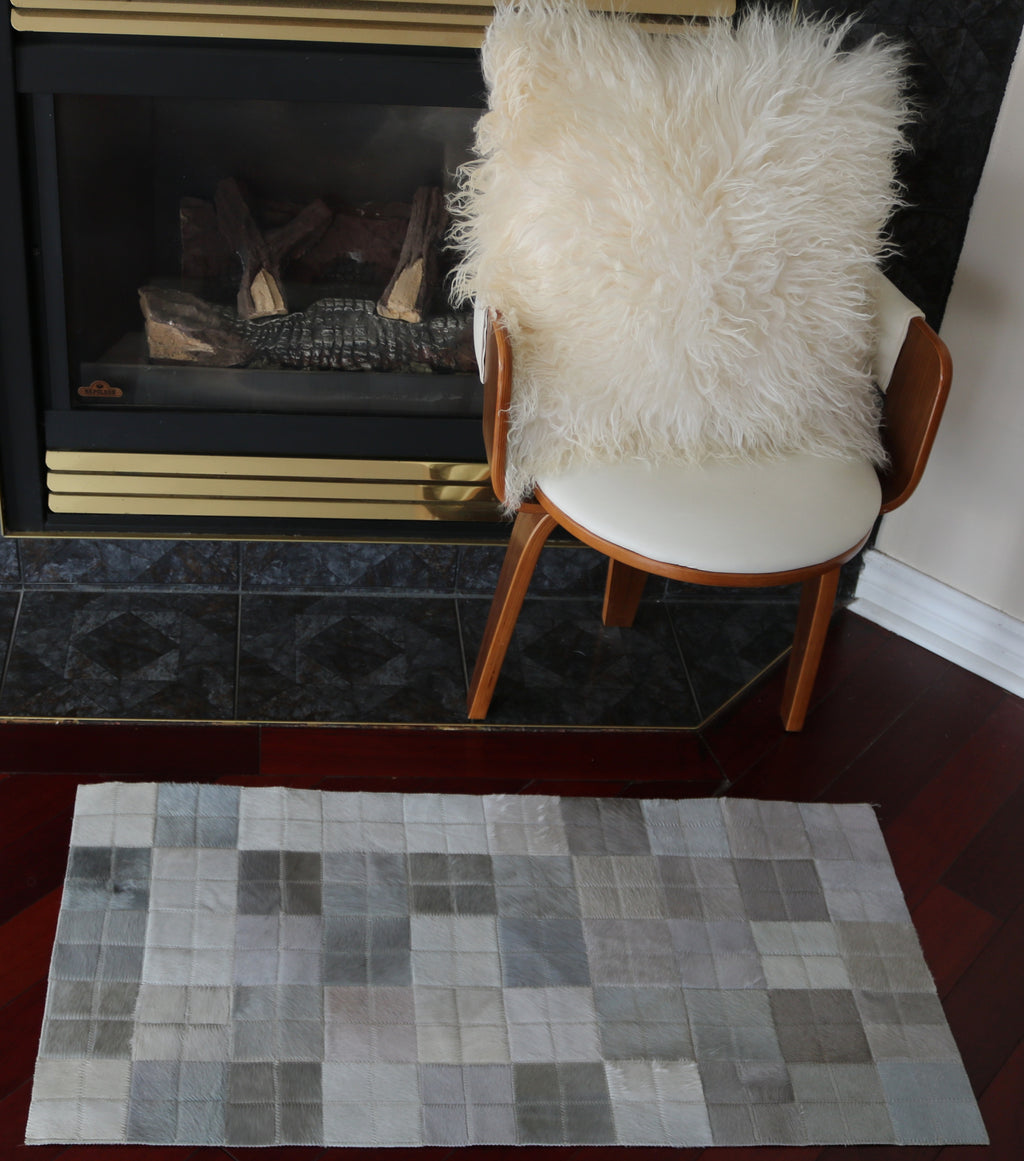 99529 Cowhide Patchwork rug - Premium  Collection RUNNER