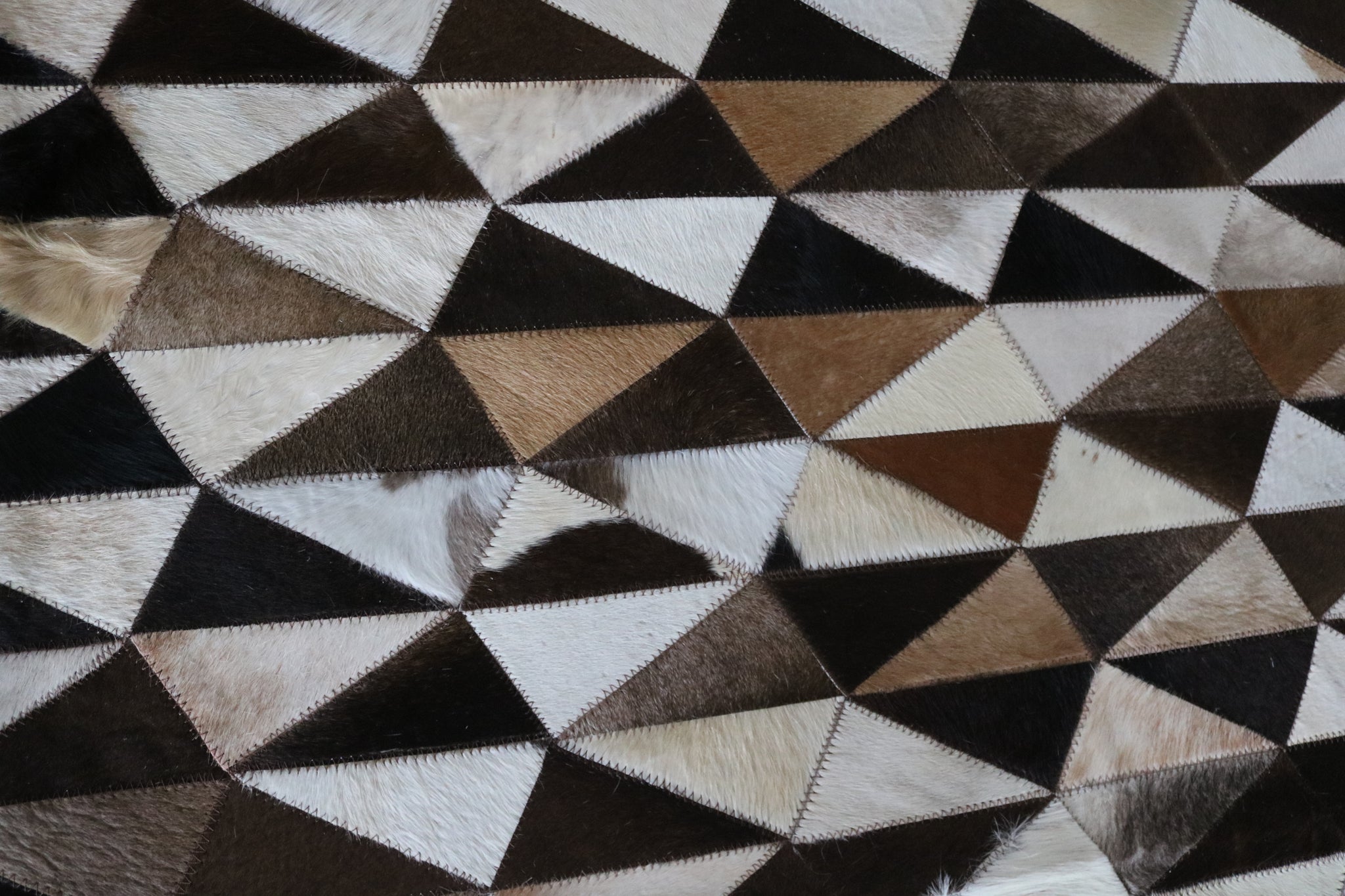 99532 Cowhide Patchwork rug - Premium  Collection