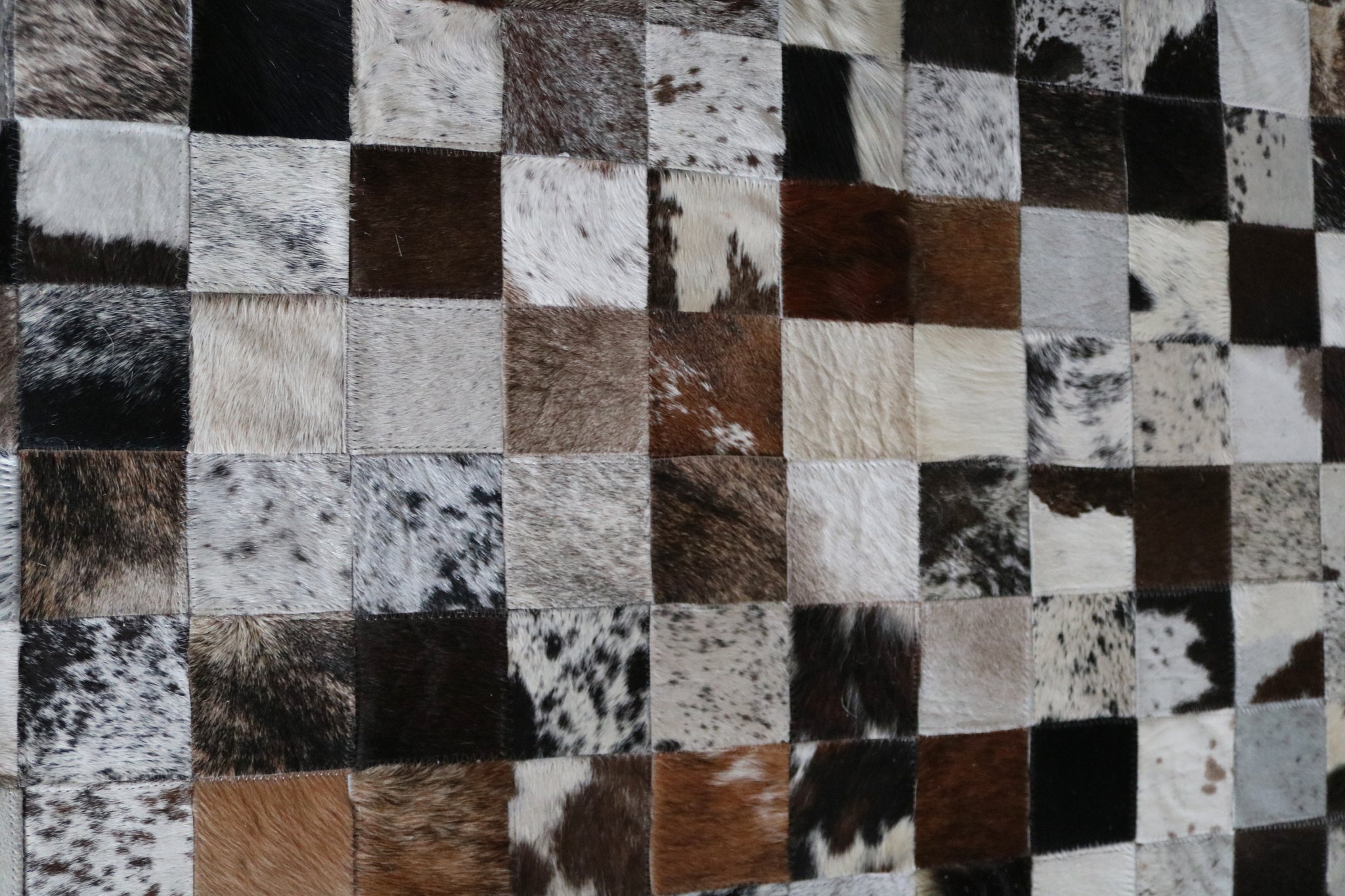 99533 Cowhide Patchwork rug - Premium  Collection RUNNER
