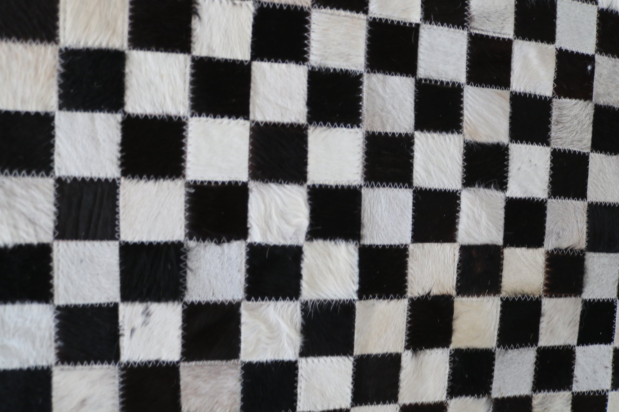 99543 Cowhide Patchwork rug - Premium  Collection RUNNER