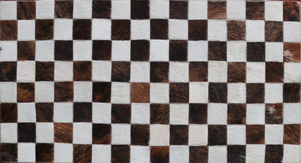 99546 Cowhide Patchwork rug - Premium  Collection RUNNER