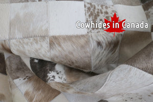 98062  Cowhide rug Collection PATCHWORK Cowhides in Canada