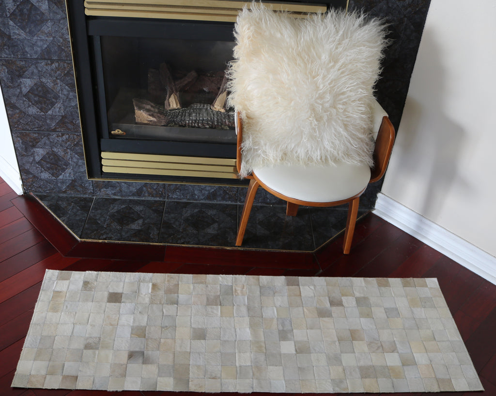 99559 Cowhide Patchwork rug - Premium  Collection RUNNER