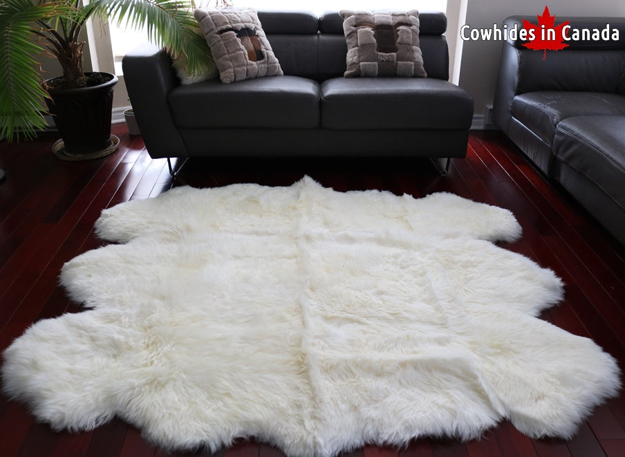 MO 95304 Tapis GRAND peau de Mouton Sheepskin BIG SIZE X 6