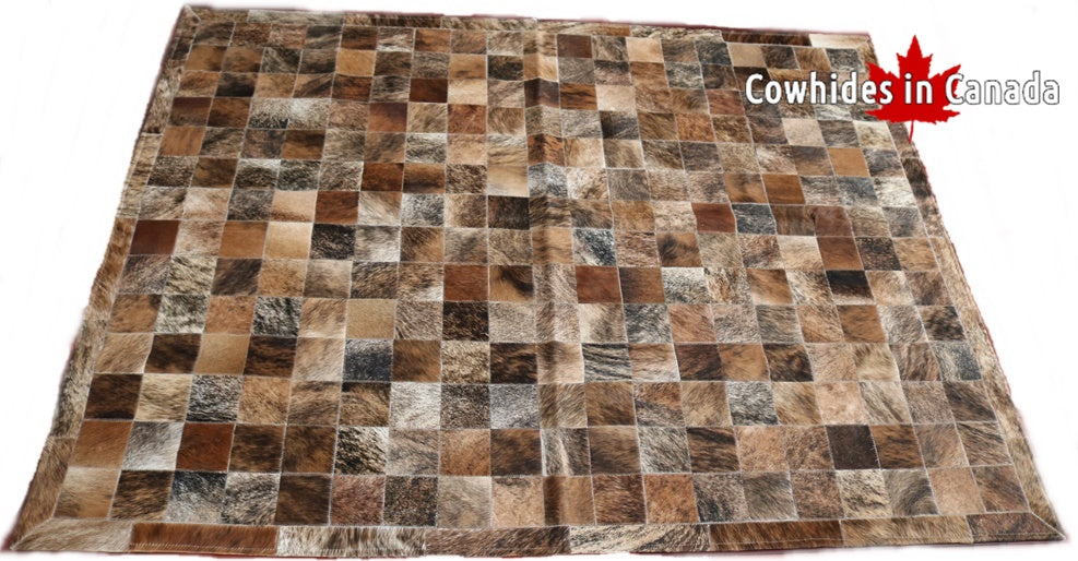 98063  Cowhide rug Collection PATCHWORK Cowhides in Canada