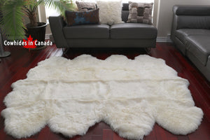 MO 98112 Tapis GRAND peau de Mouton Sheepskin SUPER BIG SIZE X 8