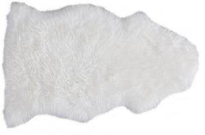 98065 Tapis GRAND peau de Mouton Sheepskin BIG SIZE X 1