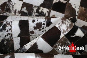 98081 Cowhide rug Collection PATCHWORK Cowhides in Canada