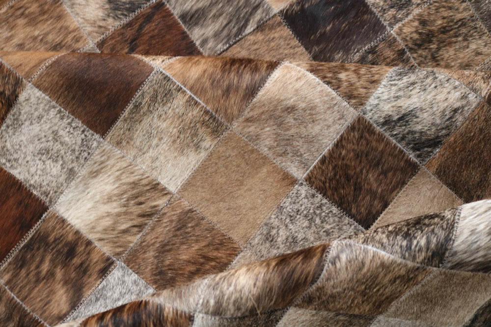 98088  Cowhide rug Collection PATCHWORK Cowhides in Canada