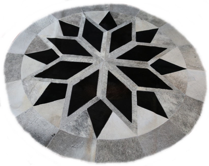 98095 Cowhide rug Collection Cowhides in Canada MANDALA BIG SIZE