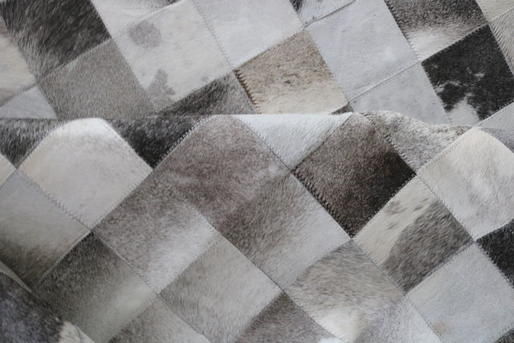 98097  Cowhide rug Collection PATCHWORK Cowhides in Canada