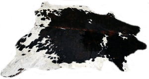 Big Real XXXL Cowhide Rug Tricolor. Premium Collection. Code 98117