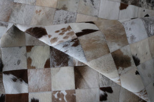 98118  Cowhide rug Collection PATCHWORK Cowhides in Canada