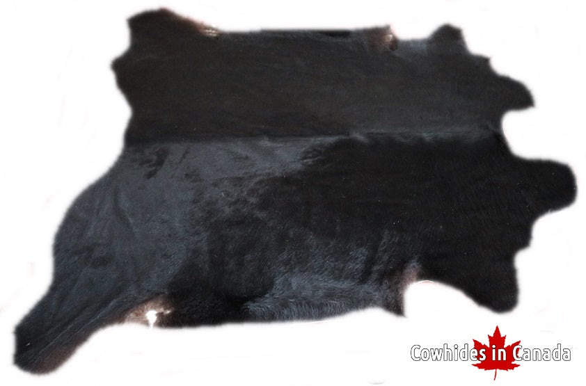 98119 Cowhide rug Collection Cowhides in Canada BLACK NOIR