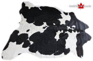 98185 Cowhide rug Collection Cowhides in Canada BLACK & WHITE