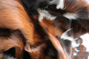 Cowhide Rug Tricolor XXL Premium Collection. Code 98194