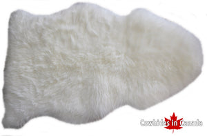 98198 Tapis GRAND peau de Mouton Sheepskin BIG SIZE X 1 IVORY IVOIRE