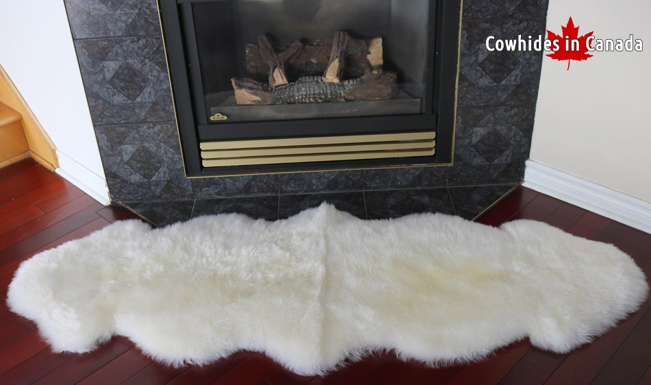 98251   PEAU DE MOUTON  Sheepskin  SUPER BIG SIZE X 2