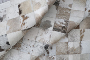 98257  Cowhide rug Collection PATCHWORK Cowhides in Canada