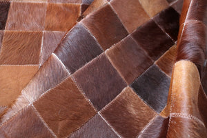 98261  Cowhide rug Collection PATCHWORK Cowhides in Canada