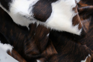 Big Real XXL Cowhide Rug Tricolor. Premium Collection. Code 98262