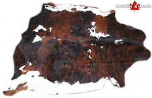 98268  Cowhide rug Collection Cowhides in Canada TRICOLOR